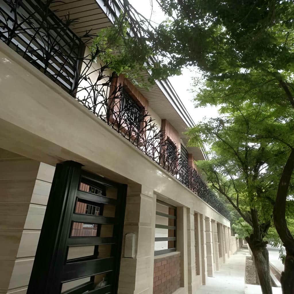 حفاظ دیوار با پوشش رنگی مقاوم