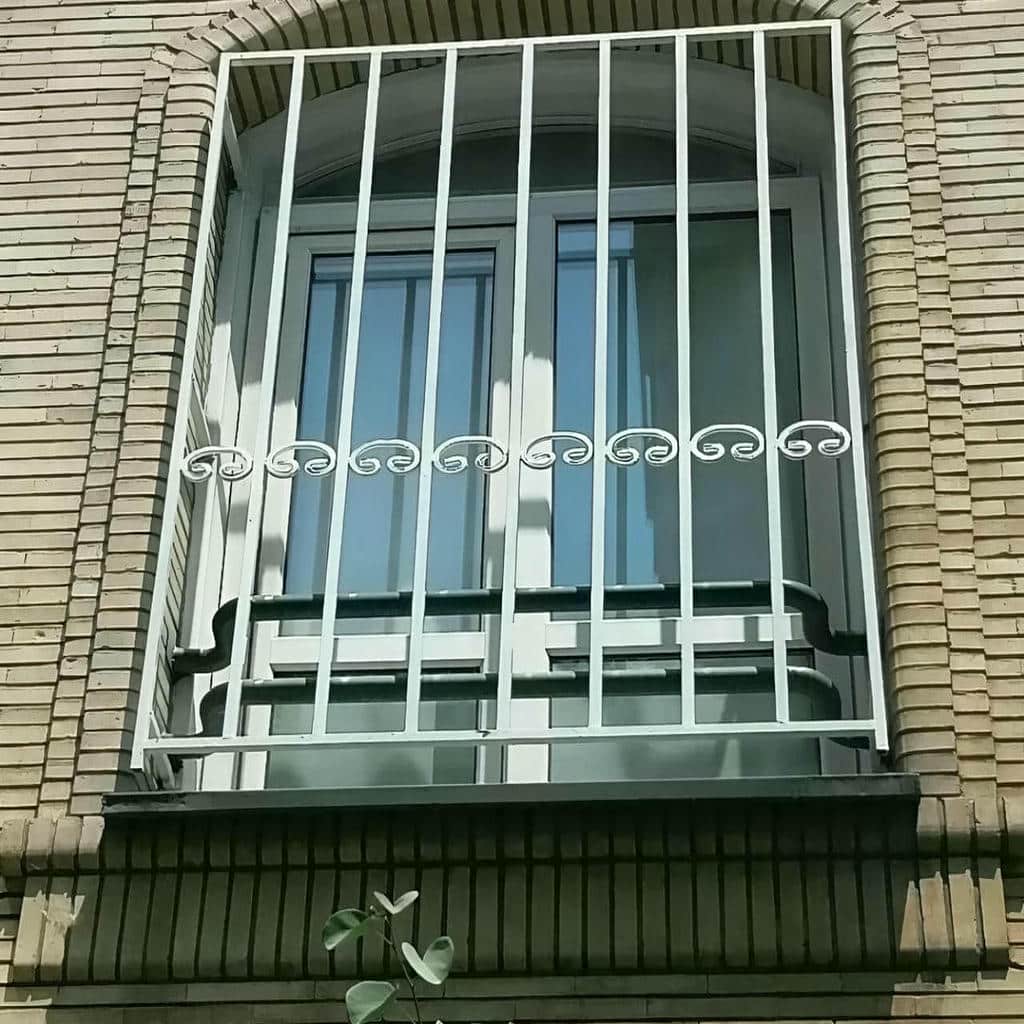 حفاظ پنجره گلنرده فرفورژه حفاظ پنجره گلنرده فرفورژه