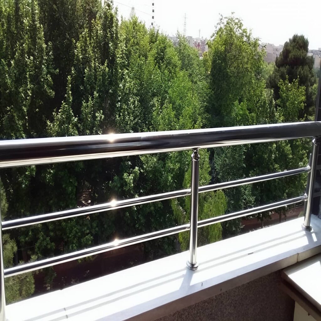 نرده آلومینیومی بالکن با رنگ سفارشی