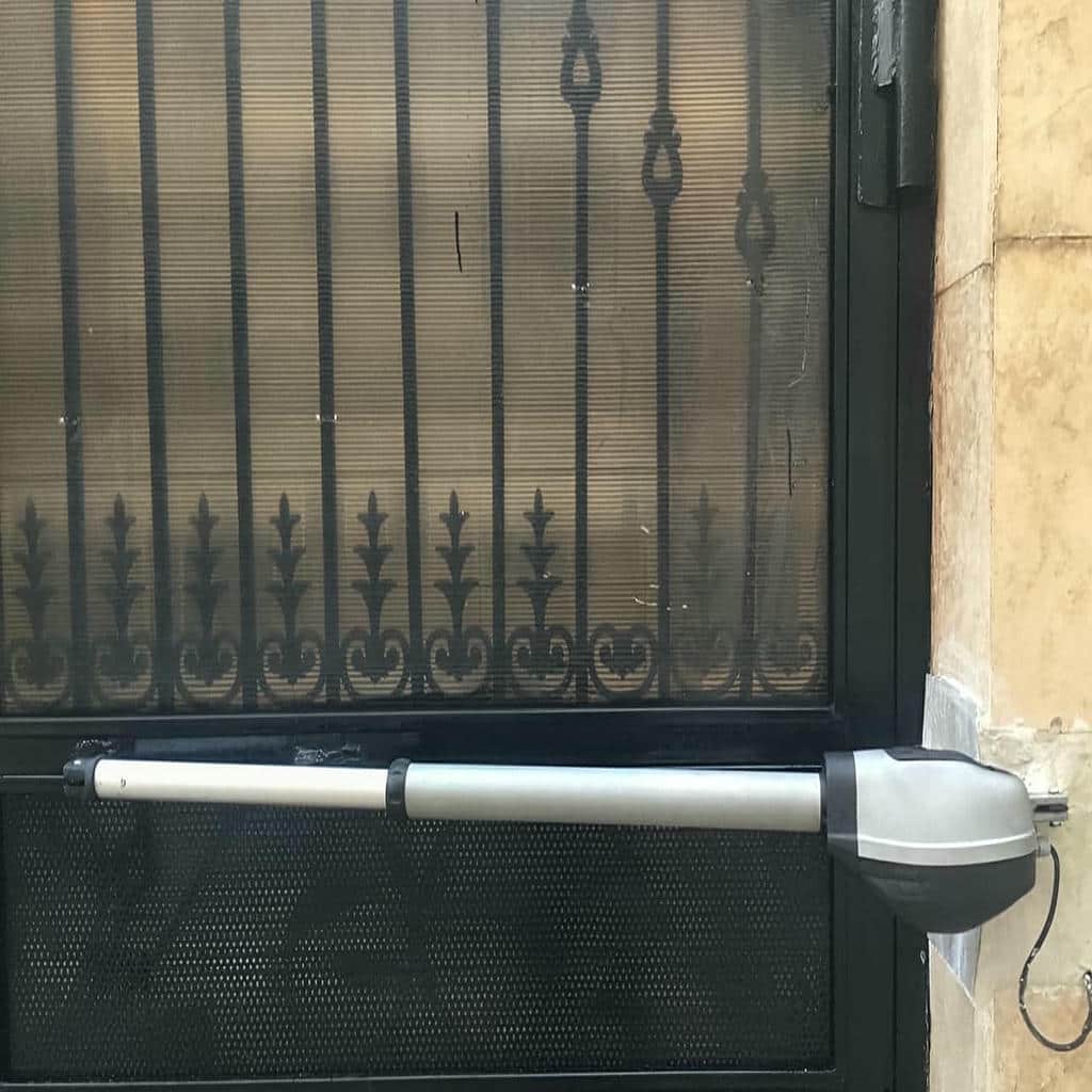 جک بازویی با موتور درب پارکینگ مقاوم