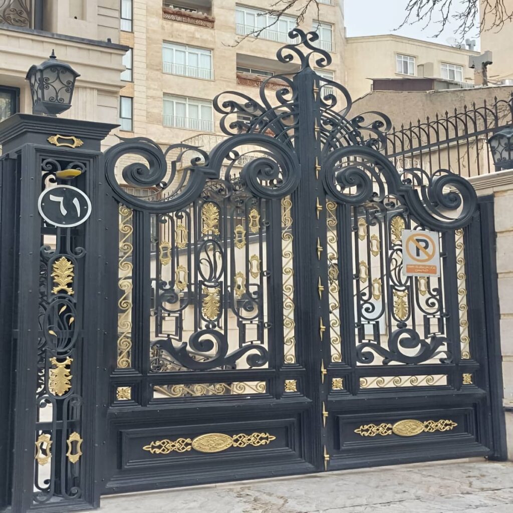درب ویلایی فلزی مدل کاربردی درب ویلایی فلزی مدل کاربردی