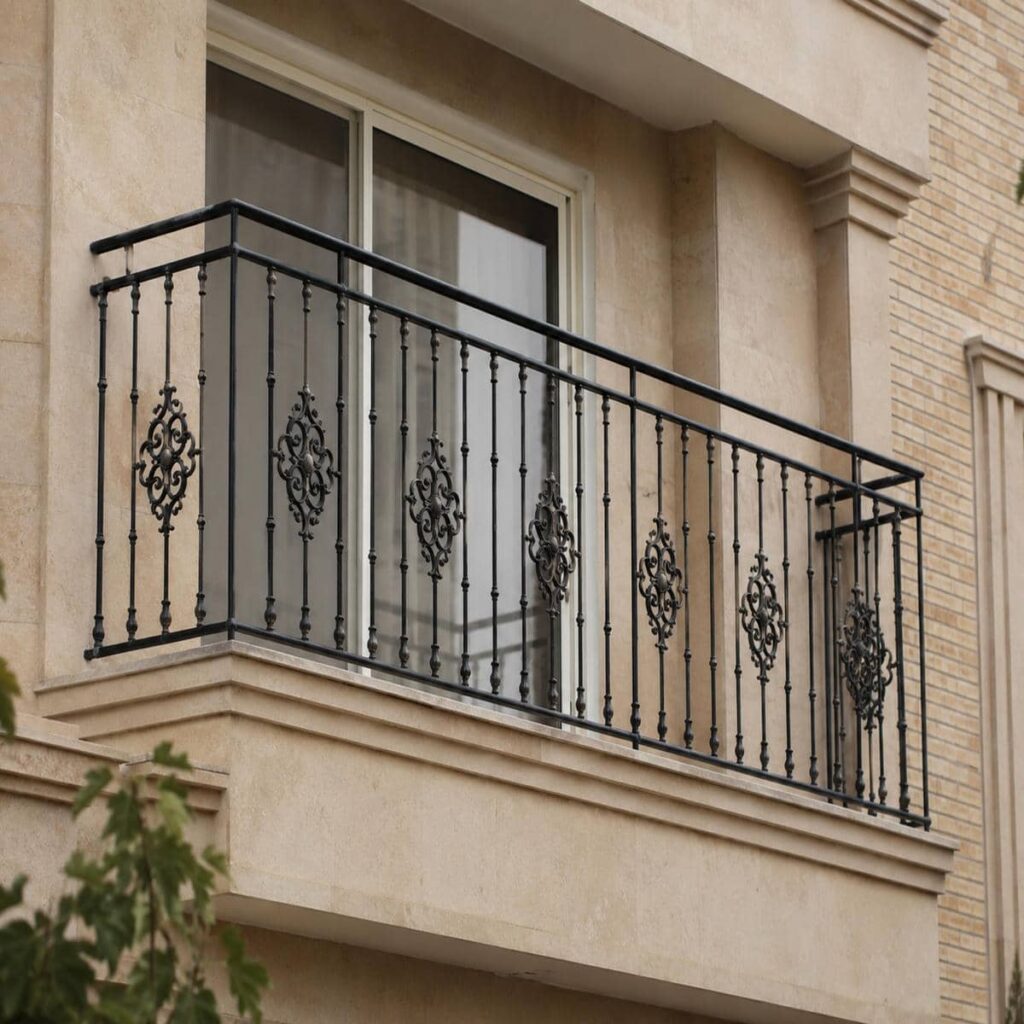 نرده آلومینیومی بالکن مدل مدرن نرده آلومینیومی بالکن مدل مدرن