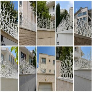 حفاظ روی دیوار مدل شاخ گوزنی فلزی