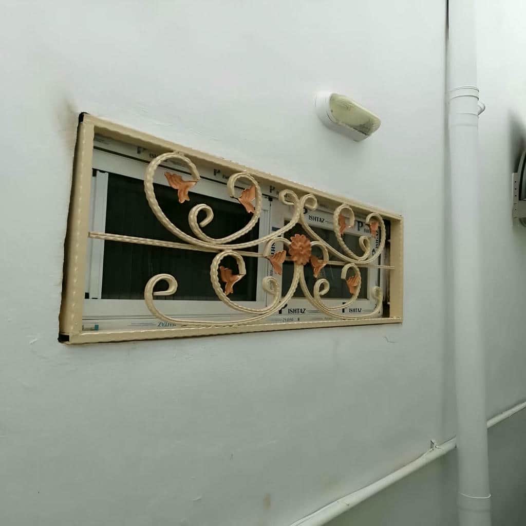نرده آهنی نمای سنگی استان خراسان جنوبی
