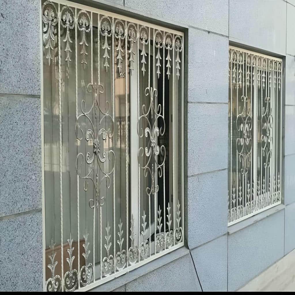 نرده پنجره کم عرض پروژه مسکونی استان سیستان و بلوچستان
