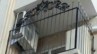 حفاظ پنجره آهنی با جوش تمیز در یزد