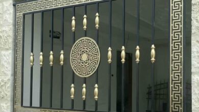 حفاظ پنجره آهنی برای دهانه بزرگ کرمان